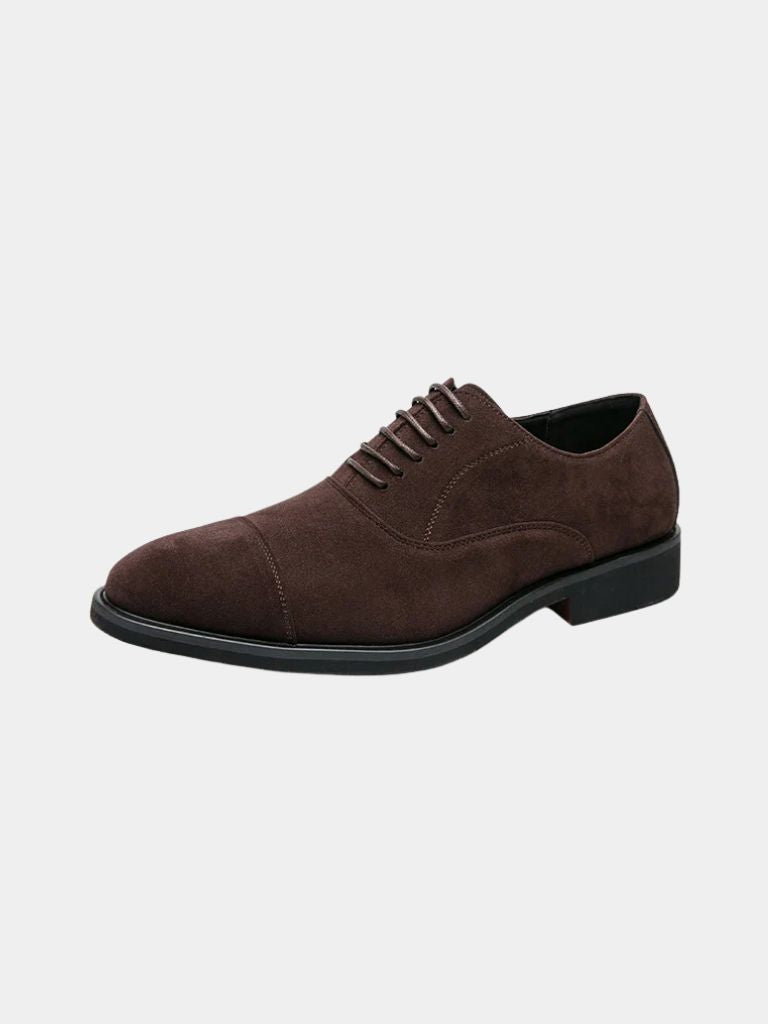 Velvet Monarch Derby Shoes - Cross & Crown