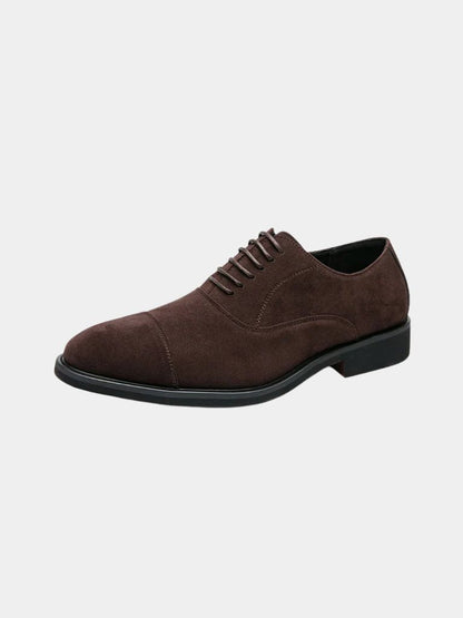 Velvet Monarch Derby Shoes - Cross & Crown
