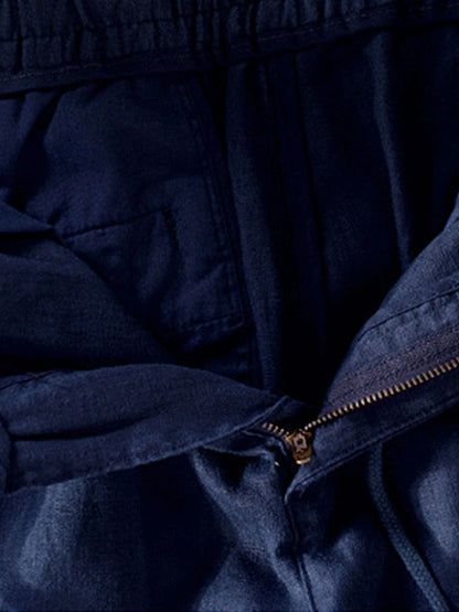 Bright Shore Linen Shorts - Cross & Crown