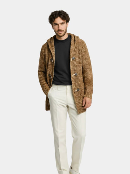 Himalaya Knit Hooded Jacket - Cross & Crown