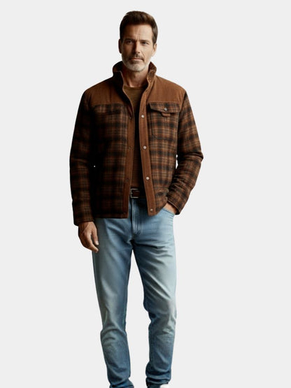 Redwood Rustic Flannel Jacket - Cross & Crown