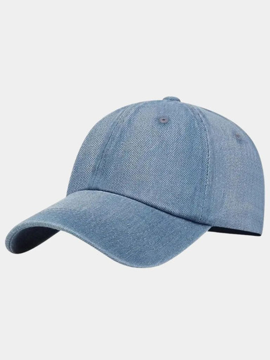 Minimalist Denim Cap - Cross & Crown