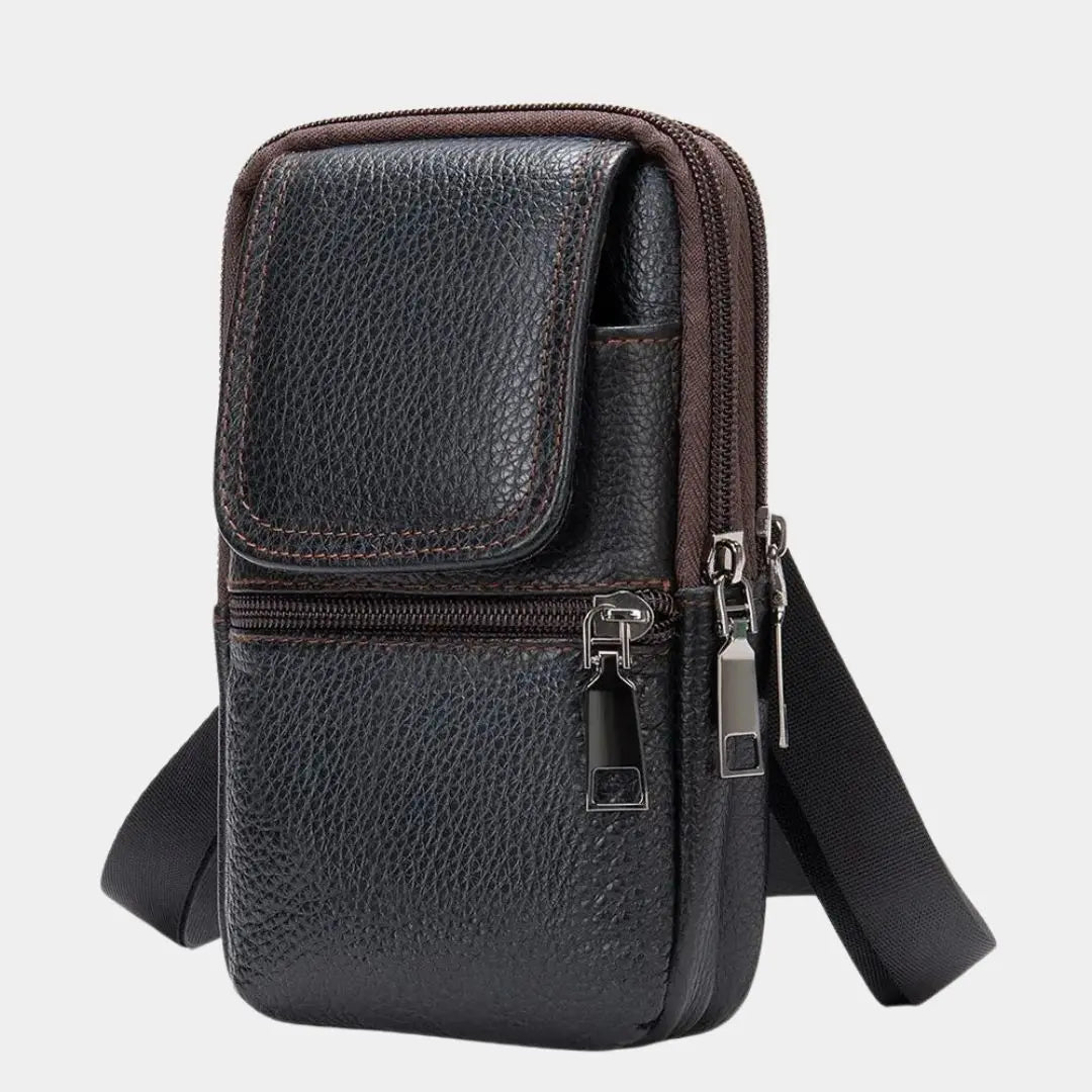 Compact Voyager Shoulder Bag - Cross & Crown Cross & Crown