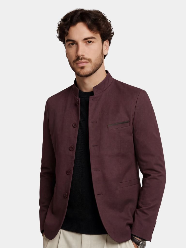 Elegante kraagjas - Kruis &amp; Kroon