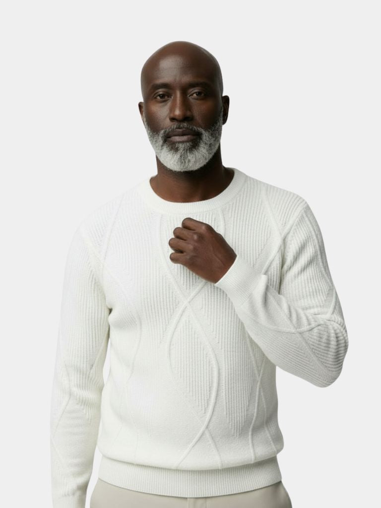 Wool Pullover Sweater - Cross & Crown