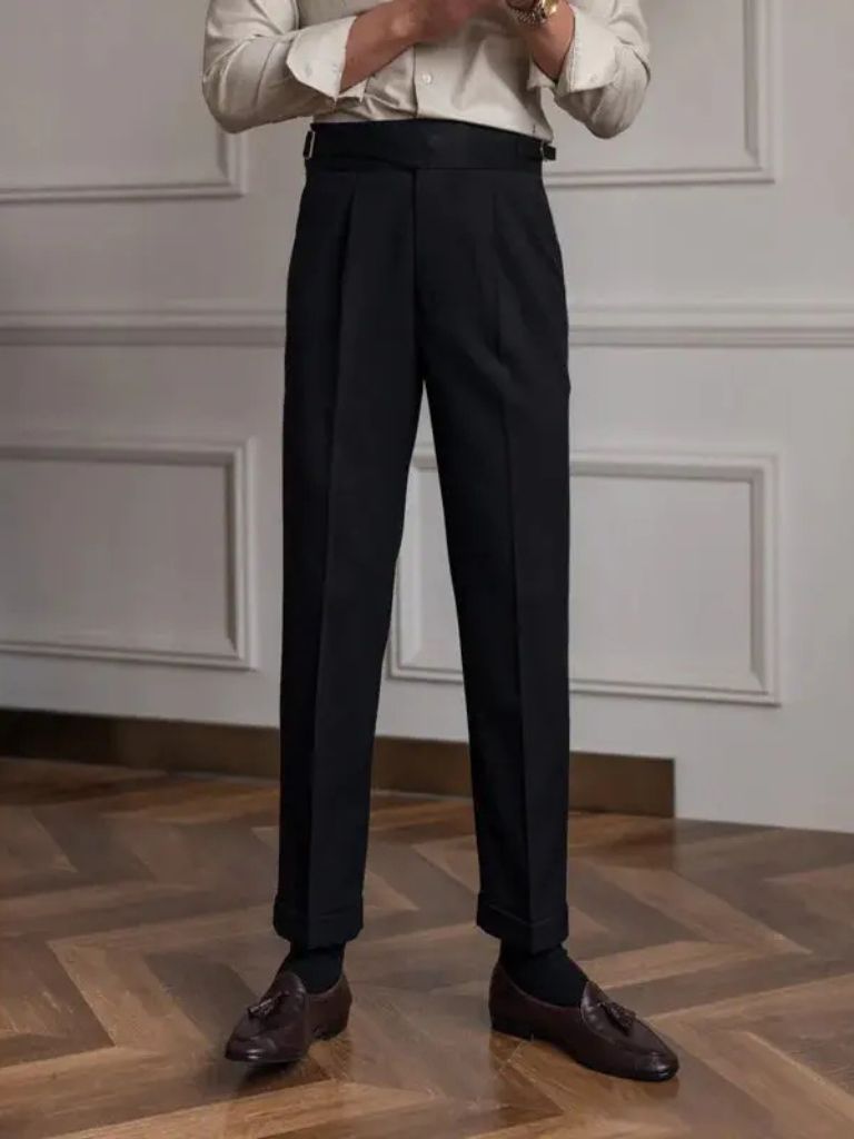 Vintage British Style Trousers - Cross & Crown