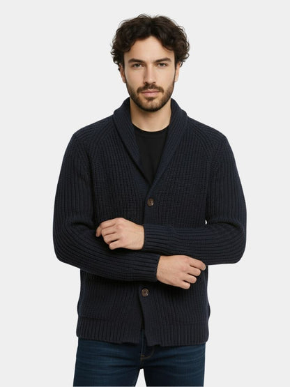 Classic Heritage Botton Knit Jacket - Cross & Crown