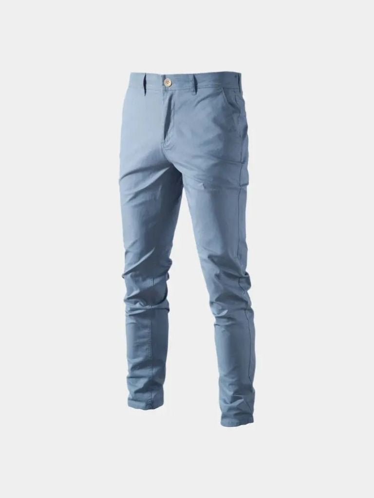 Pantalones informales de corte ajustado - <tc>Cross & Crown</tc>
