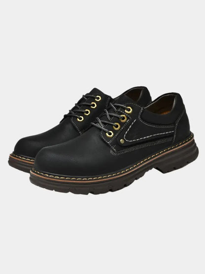 British Leather Elegant Oxford Shoes - Cross & Crown