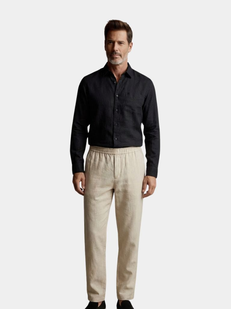 Linen Noire Set - Cross & Crown