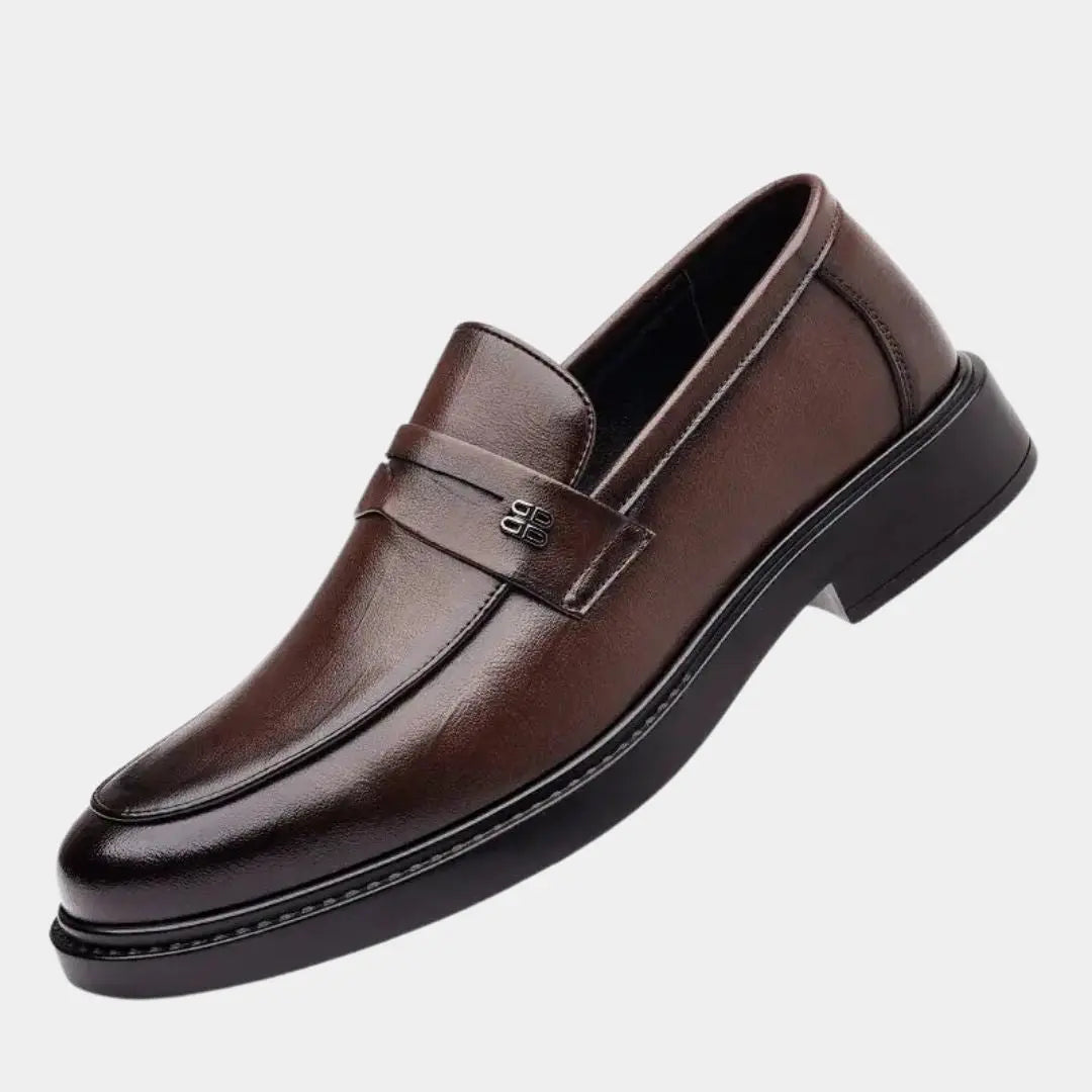 Leather Male Shoes Men Business - Cross & Crown Cross & Crown