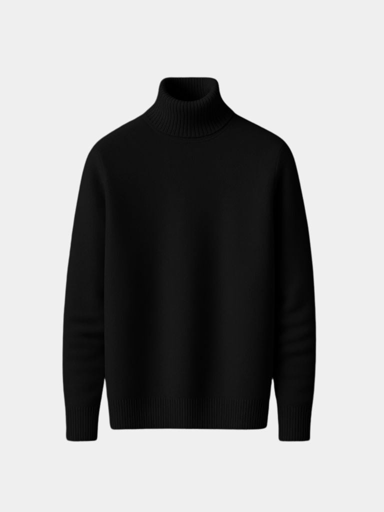 Aurelius Wool Turtleneck - Cross & Crown