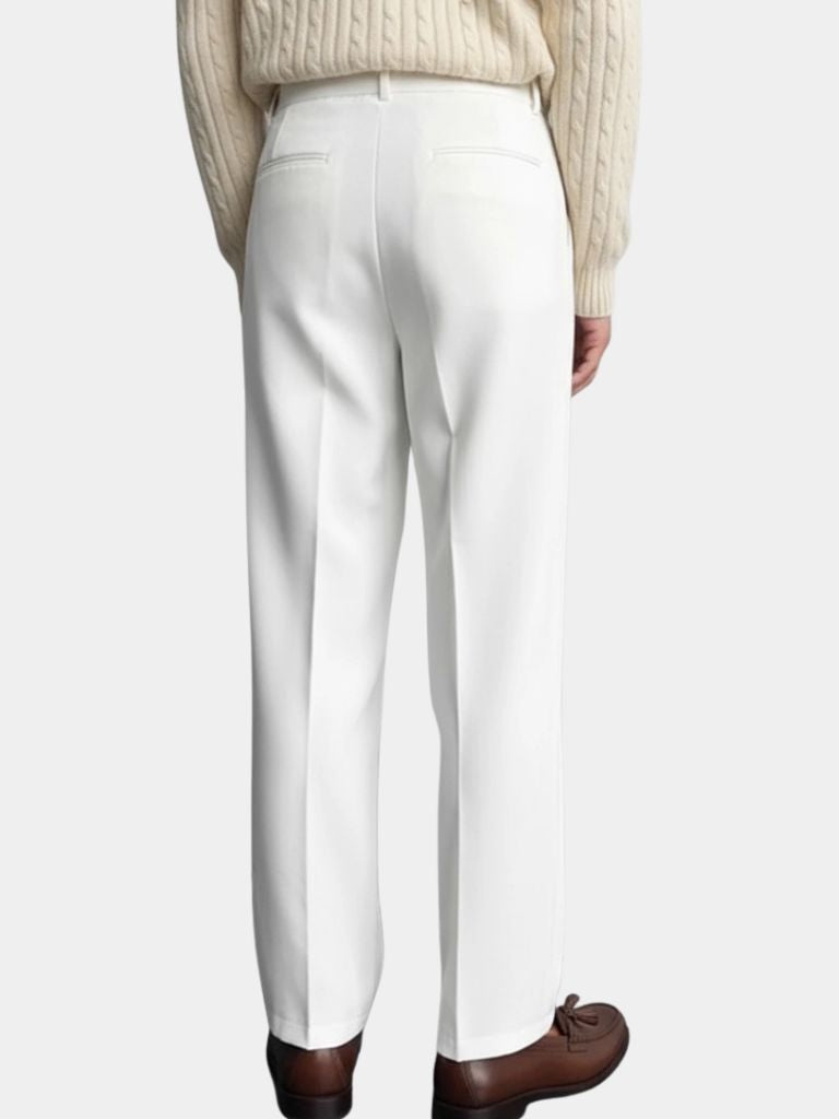 Minimalist Old Money Trousers - Cross & Crown