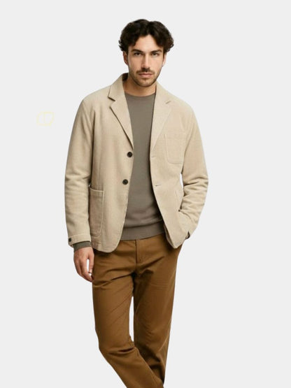 Corduroy Winter Blazer - Cross & Crown