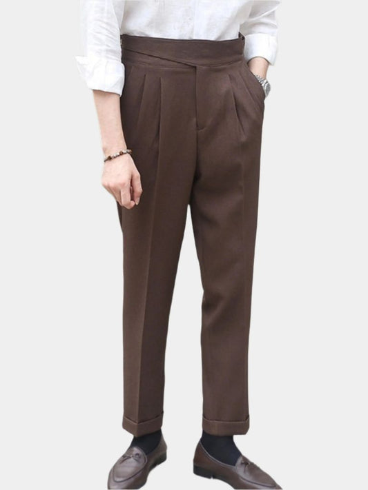 Corduroy Elegant Trousers - Cross & Crown