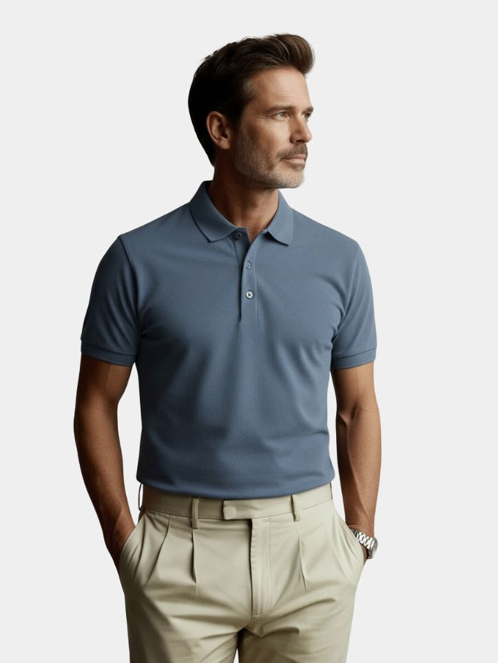 Essential Cotton Polo Shirt - Cross & Crown