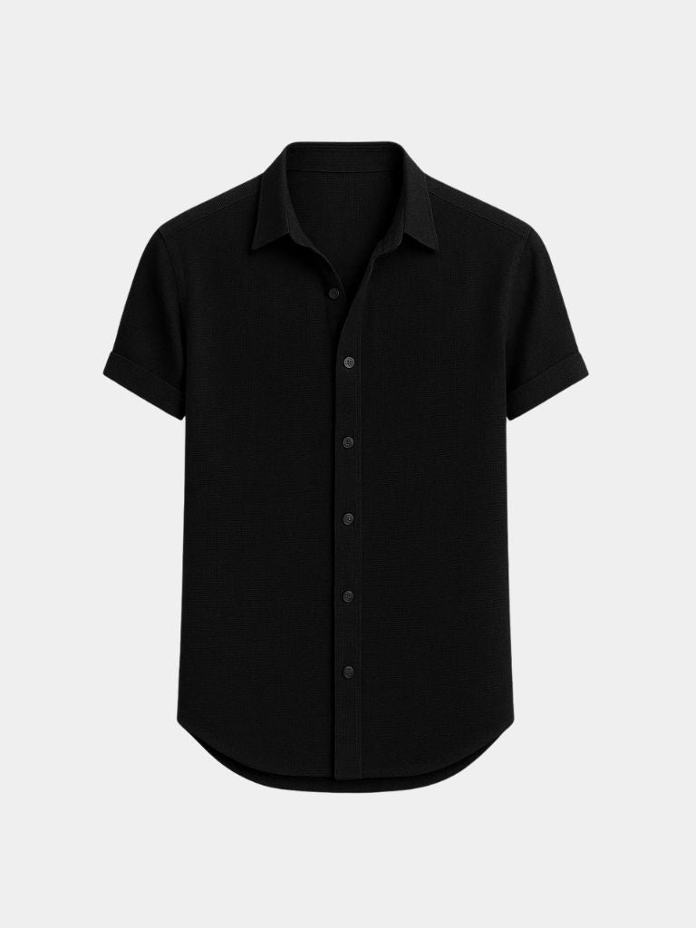 Casual Summer Short Sleeve Shirt - Cross & Crown