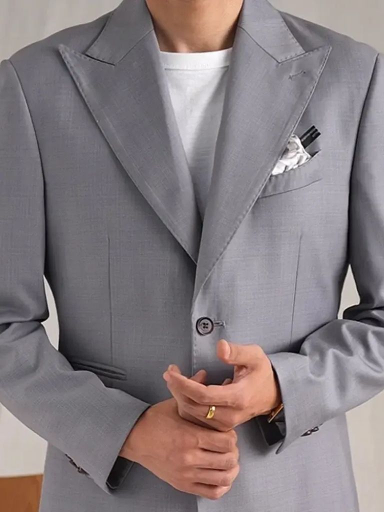 Blazers minimalistas de negocios - <tc>Cross & Crown</tc>