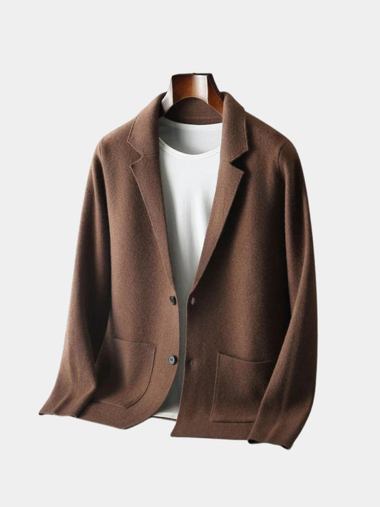 Laurent Italian Cashmere Blazer - Cross & Crown