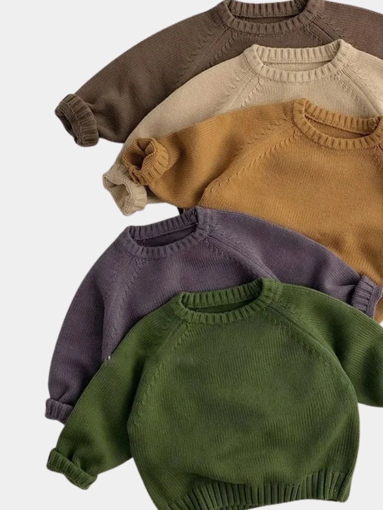 Valmont Toddlers Cotton Sweater - Cross & Crown