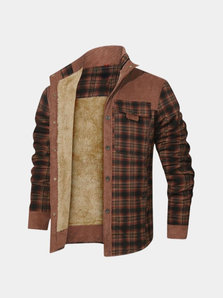 Redwood Rustic Flannel Jacket - Cross & Crown