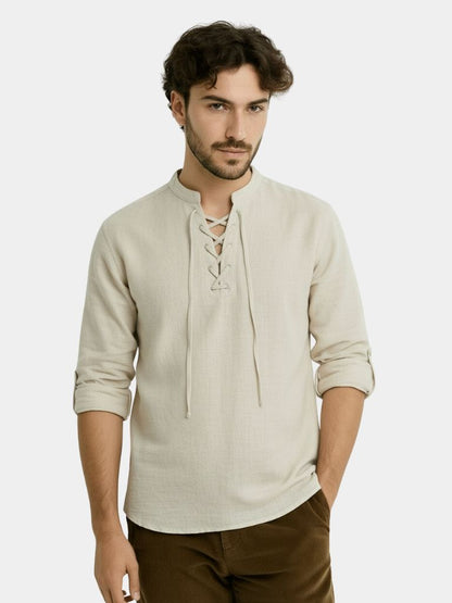 Casual Blouse Long Sleeve T-Shirt - Cross & Crown