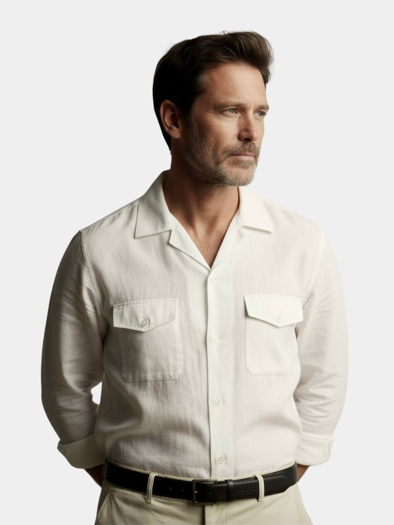 Old Money Long Sleeve Shirt - Cross & Crown