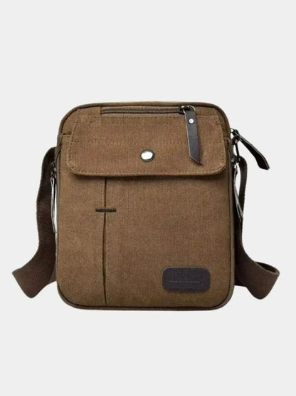 Men's Compact Shoulder Bag - Cross & Crown