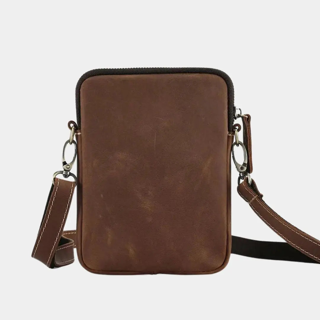 Minimalist Crossbody Leather Bag - Cross & Crown Cross & Crown