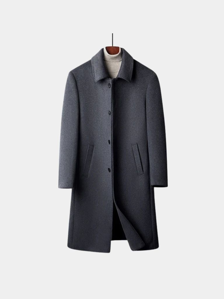 Monarch Wool Classic Coat - Cross & Crown