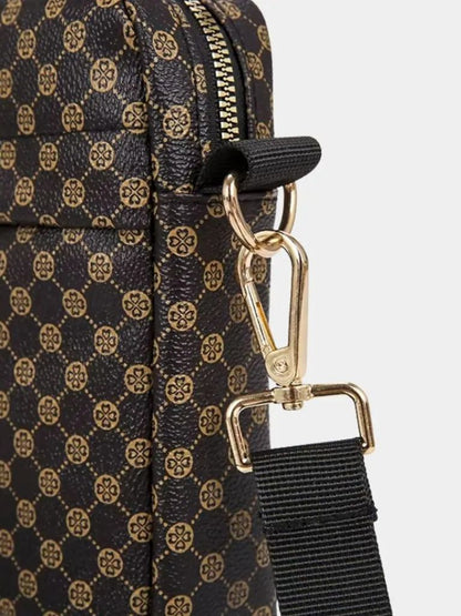 Vintage Pattern Mini Shoulder Bag - Cross & Crown