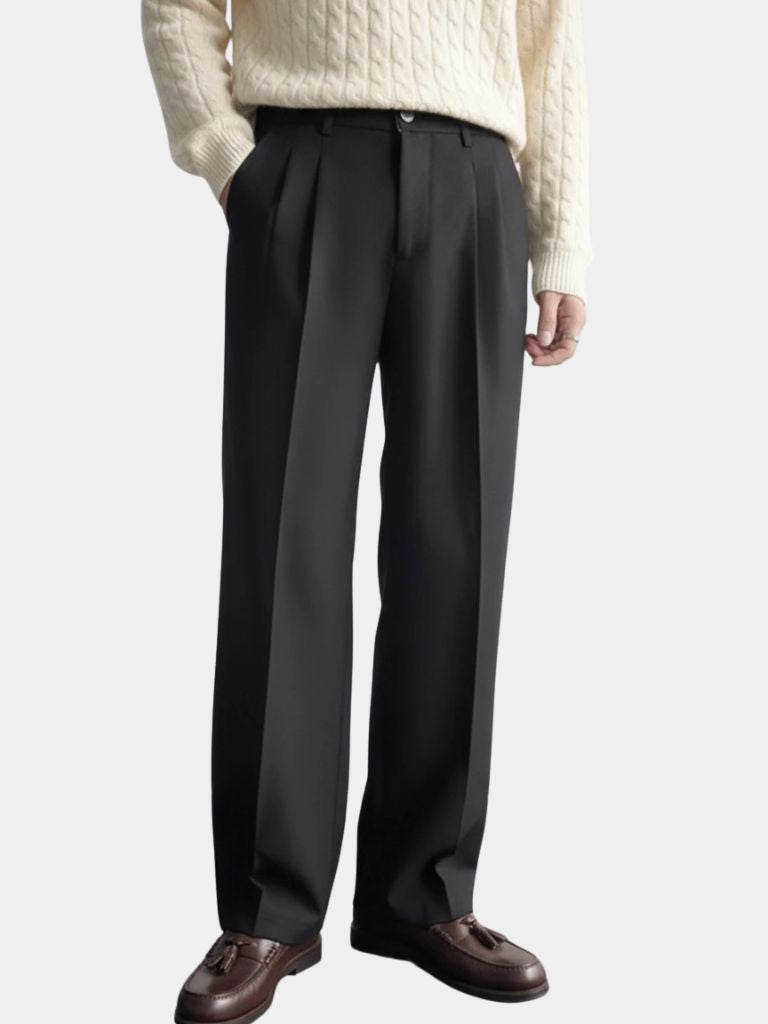 Minimalist Old Money Trousers - Cross & Crown