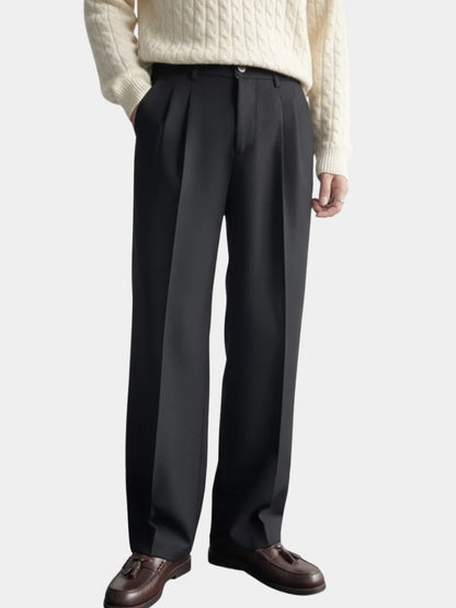 Minimalist Old Money Trousers - Cross & Crown