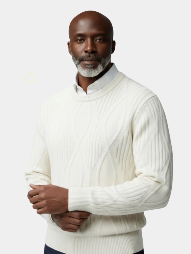 Wool Pullover Sweater - Cross & Crown