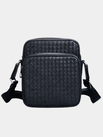 Braided Heritage Shoulder Bag - Cross & Crown
