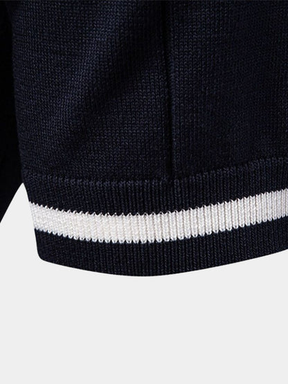 Royal Zip Polo – Cross & Crown