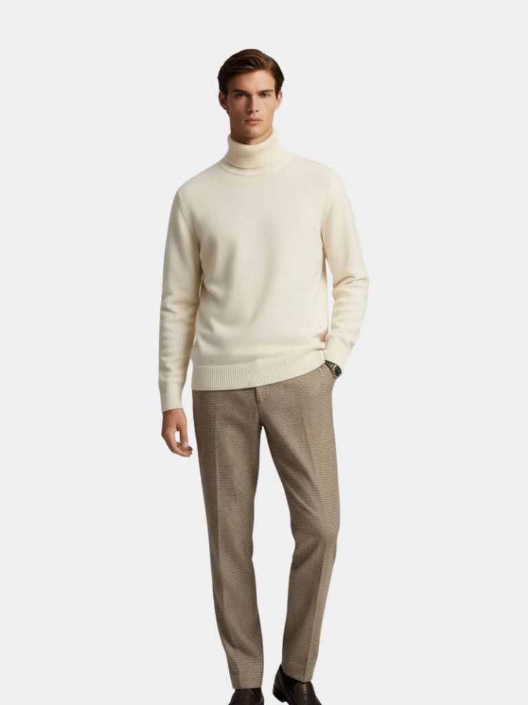 Aurelius Wool Turtleneck - Cross & Crown