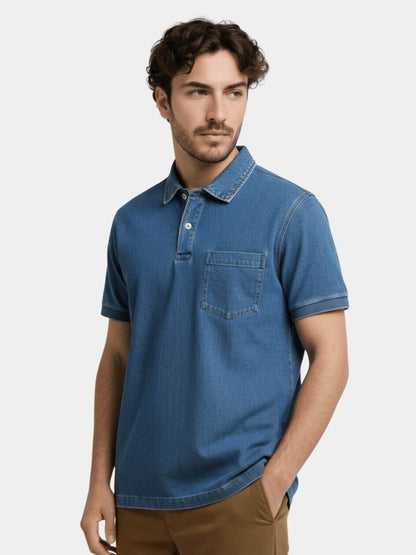 Bethlehem Blues Polo Shirt – Cross & Crown