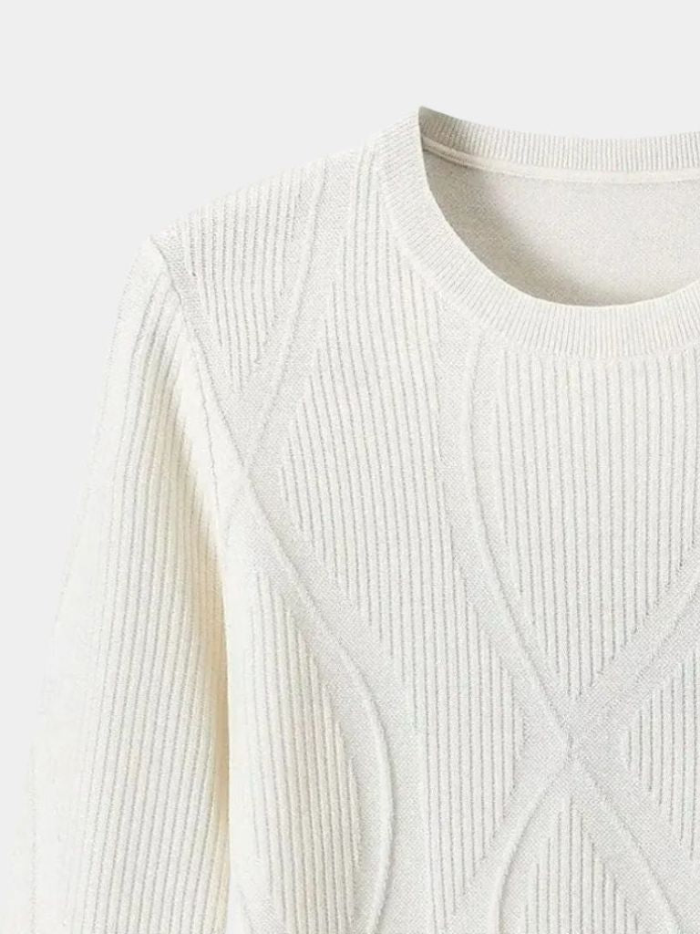 Wool Pullover Sweater - Cross & Crown