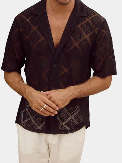Coastal Reverie Sommer-Polo - <tc>Cross & Crown</tc>