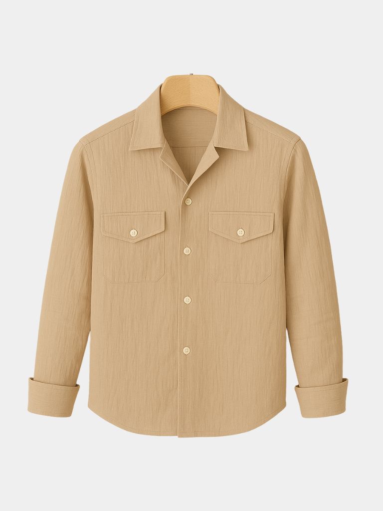 Camisa de manga larga Old Money - <tc>Cross & Crown</tc>