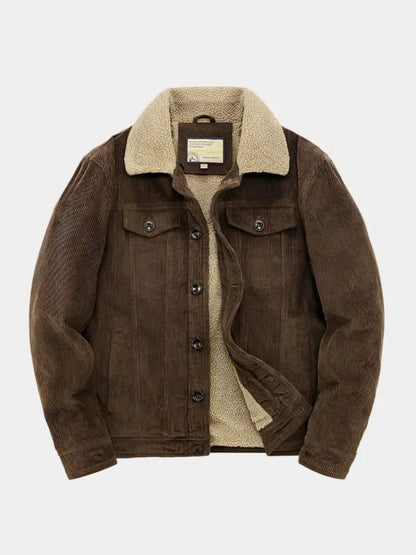 Chaqueta de pana vintage minimalista - <tc>Cross & Crown</tc>