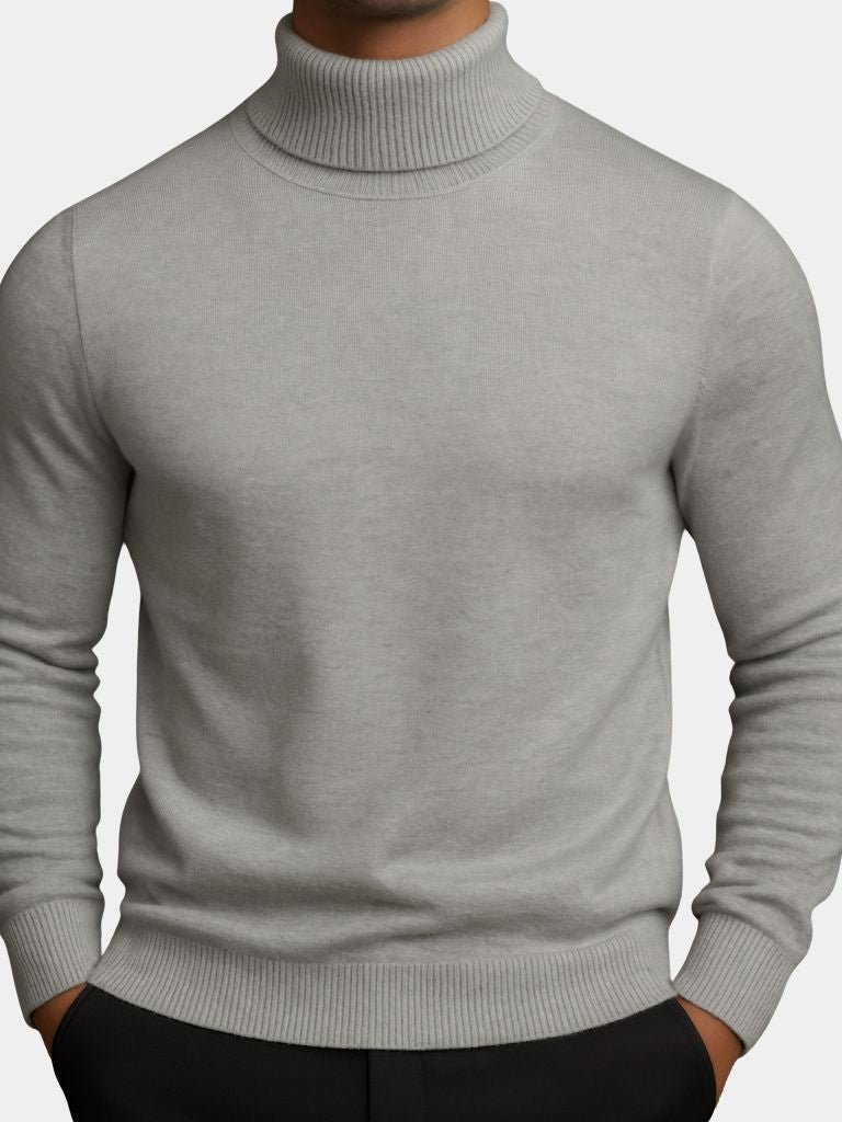 Aurelius Wool Turtleneck - Cross & Crown