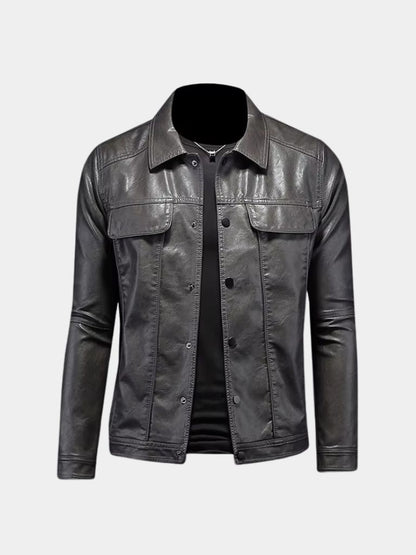 Bronze Rebel Leather Jacket – Cross & Crown