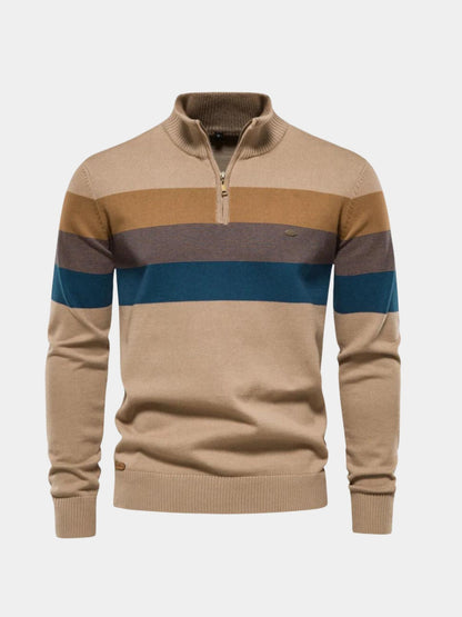 Minimalist High Collar Sweater - Cross & Crown