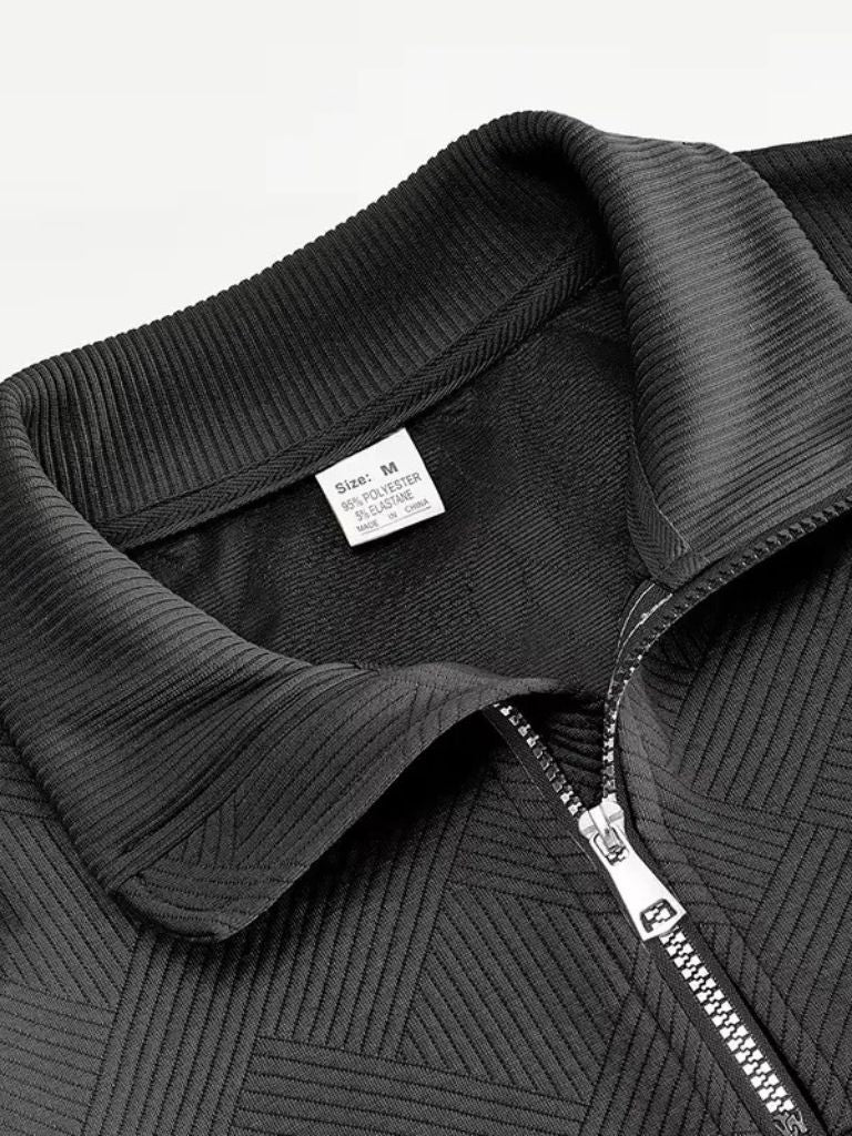 Essential Henry Quarter Zip Pullover - Cross & Crown