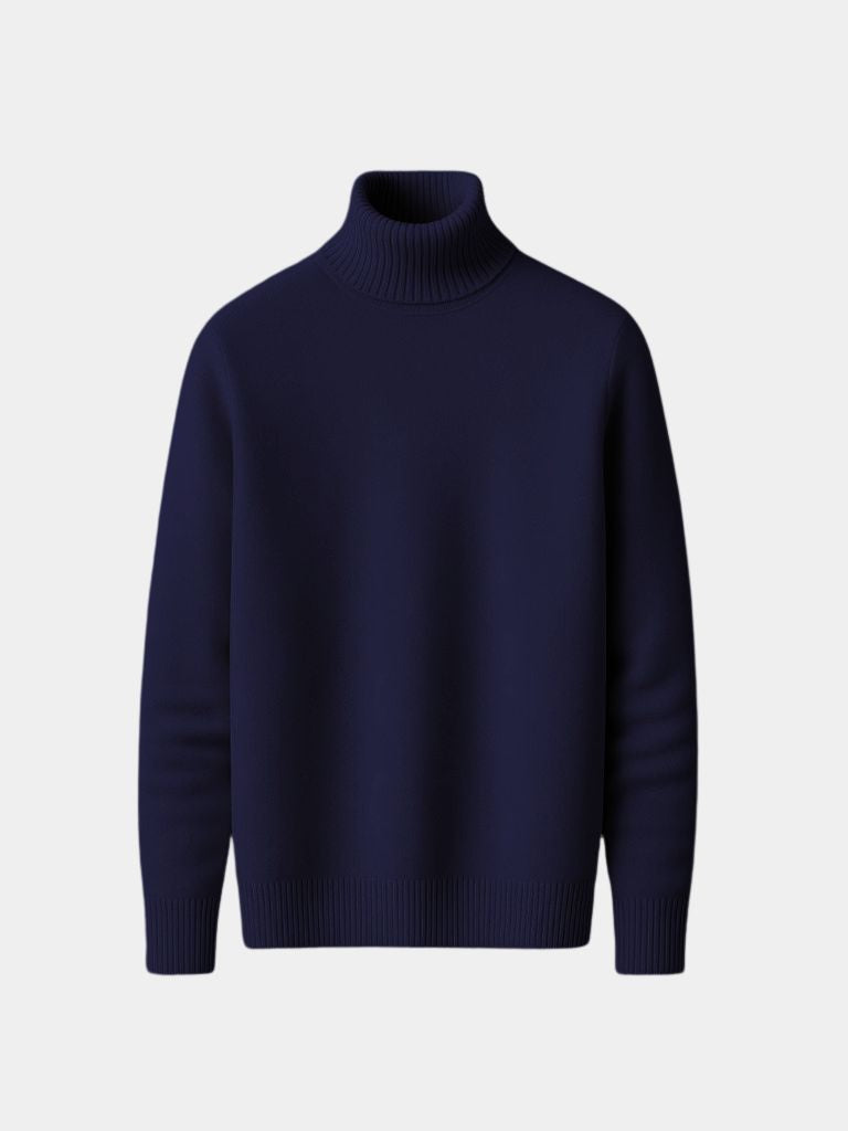 Aurelius Wool Turtleneck - Cross & Crown