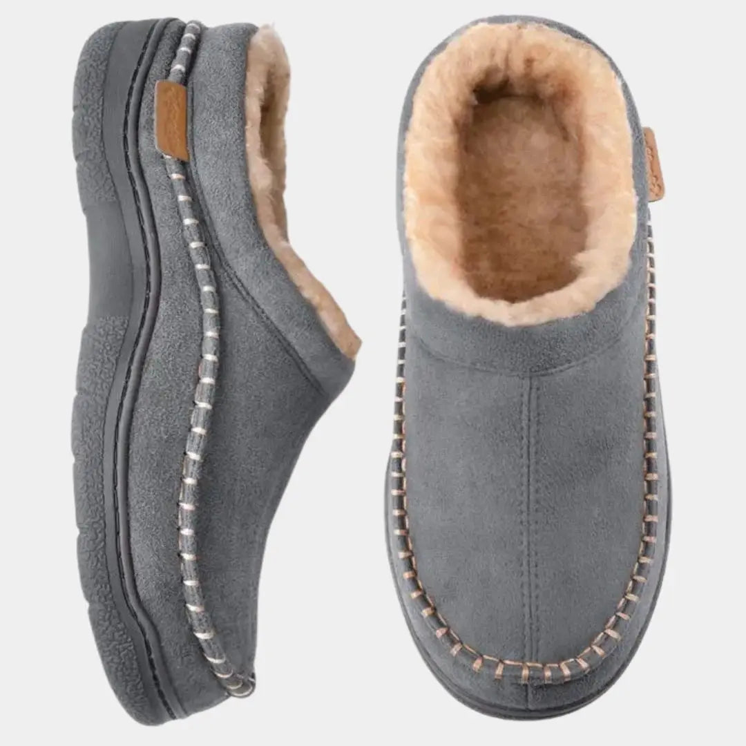 Heritage Luxe Lined Slippers - Cross & Crown Cross & Crown