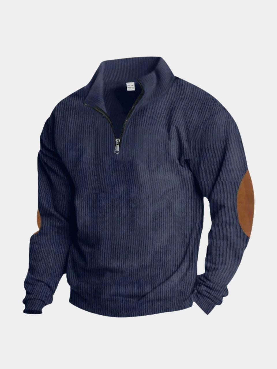 Quarter Zip Corduroy Pullover - Cross & Crown