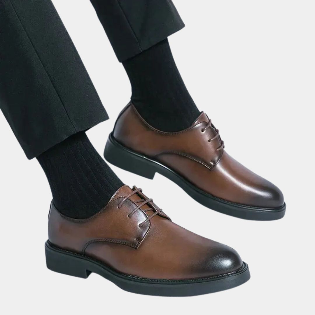 Burlington Heritage Leather Shoes - Cross & Crown